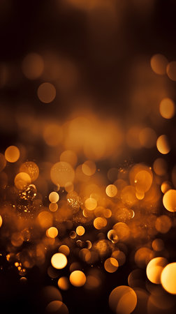 abstract background with bokeh defocused lights and stars.の素材