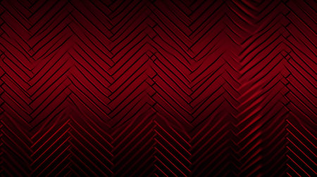 Red metallic background with stripes and lines. Vector illustration. Eps 10.の素材