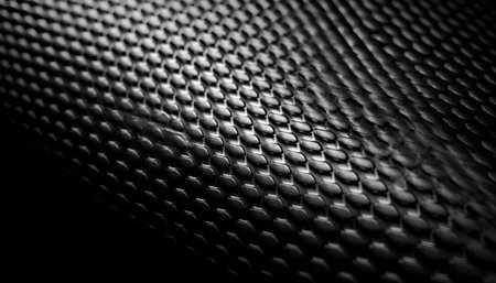 Close up of carbon fiber texture. Abstract background and texture for design.の素材