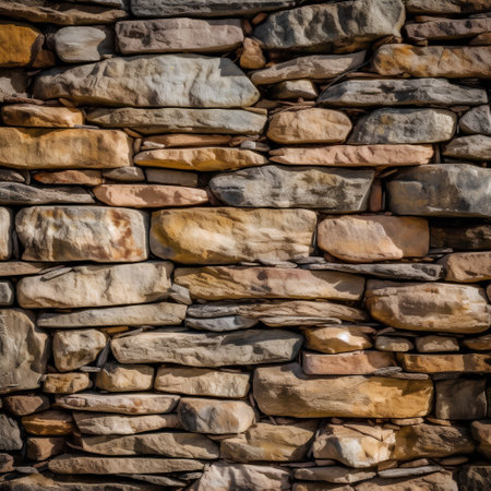 Background of stone wall texture. Close-up. Great for design.の素材