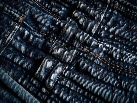 Jeans texture or denim jeans background for web site or mobile devices.の素材