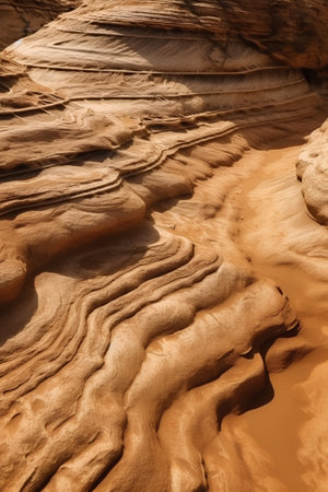 Wadi Rum desert in Jordan, Middle East. Red sandstoneの素材
