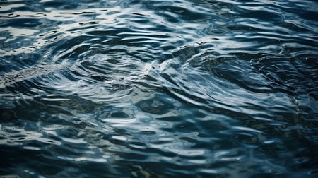 Water ripples on the surface of the sea. Abstract background.の素材