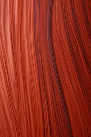 Abstract background of red fabric. 3d rendering, 3d illustration.の素材