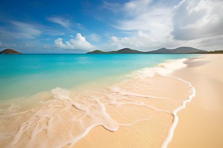 Beautiful beach at Seychelles, Praslin islandの素材