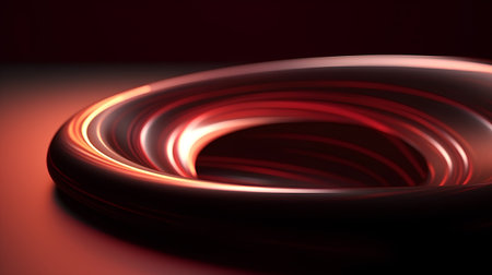 3d render, abstract background, computer generated, red spiral,の素材