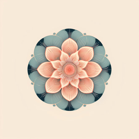 Mandala. Ethnic decorative elements. Hand drawn background. Islam, Arabic, Indian, ottoman motifs.の素材