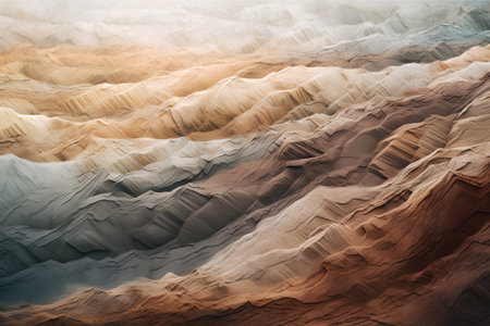 Zabriskie Point, Death Valley National Park, California, USAの素材