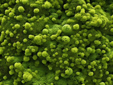 Green moss texture. Abstract background and texture for design. 3d renderの素材