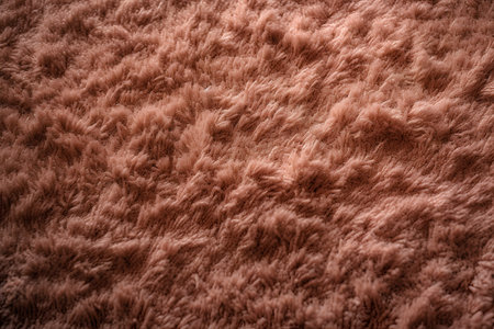 Close up of brown fur texture. Natural background and texture for design.の素材