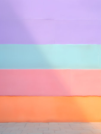 Colorful wall background. Colorful wall texture. Colored wall backgroundの素材