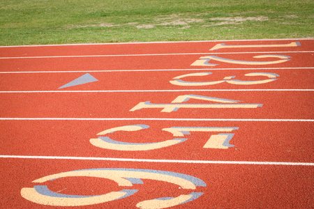 Track Numbersの写真素材