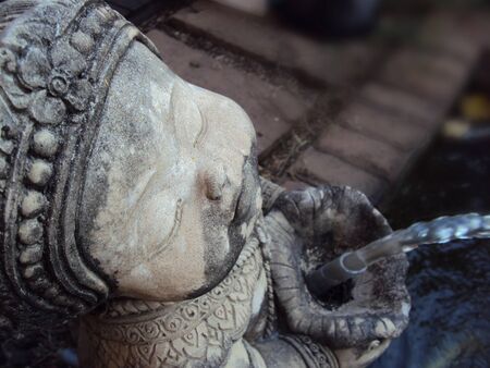 Doll fountainの写真素材