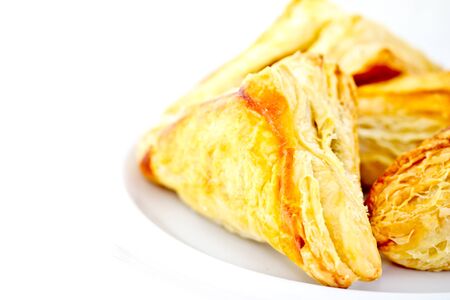 pies on white background
