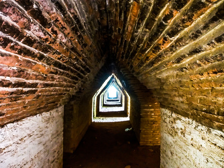 light at the end of tunnelの写真素材