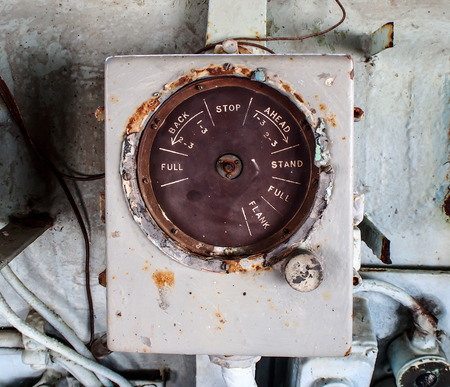 old battleship telegraphの写真素材