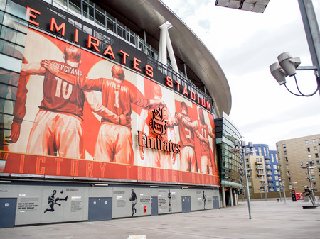 Emirate stadium, London, UKのeditorial素材