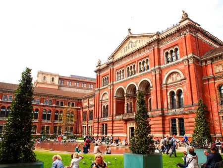 Victoria Albert museum, London, UKのeditorial素材