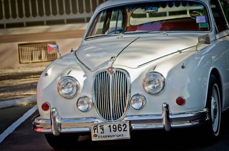 hua Hin, Thailand - December 17, 2011: Fiat Tipo 509, Retro Car on Vintage Car Parade 2011 at Sofitel Resort on December 17, 2011のeditorial素材