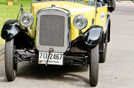 hua Hin, Thailand - December 17, 2011: Fiat Tipo 509, Retro Car on Vintage Car Parade 2011 at Sofitel Resort on December 17, 2011のeditorial素材