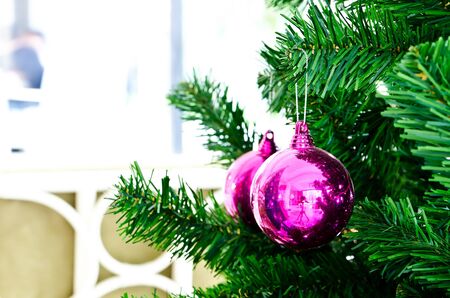 christmas tree decorationの写真素材