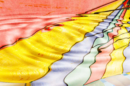 Abstract water reflection