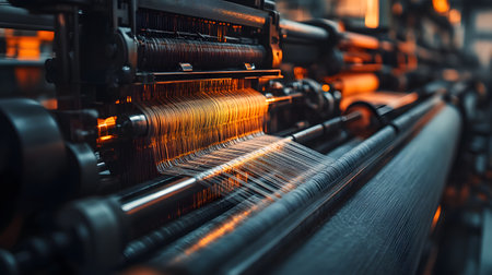 Textile industry. Textile factory. Textile industry. Textile factoryの素材