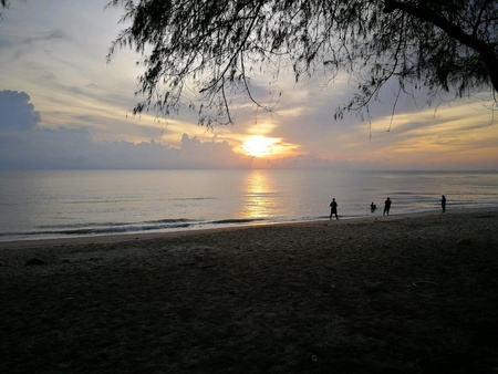 sunset scenery