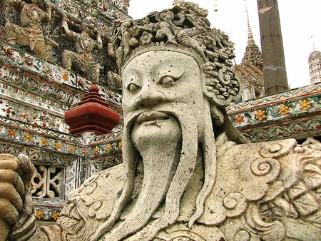 stone statueの写真素材