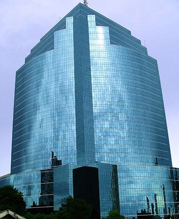glass buildingの写真素材