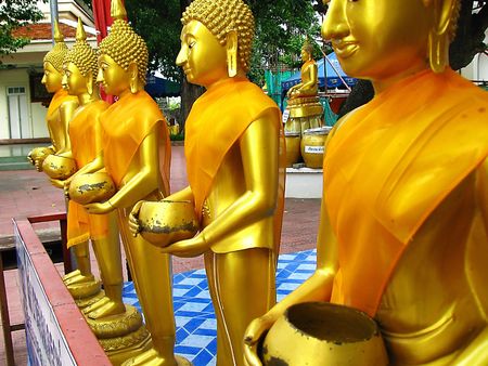 golden buddhaの写真素材