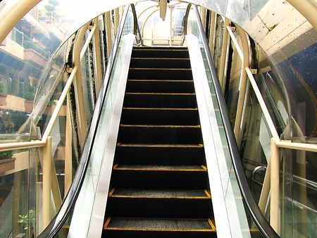 electric stairの写真素材