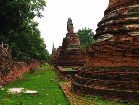 ancient pagodasの写真素材