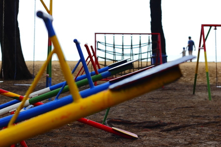 Playground, waiting for the kids. Let\\\\の写真素材