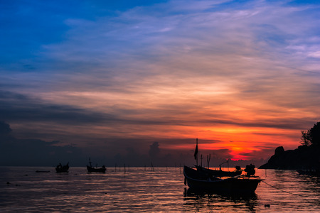 The ship Kolek plenty waiting master of them.の写真素材