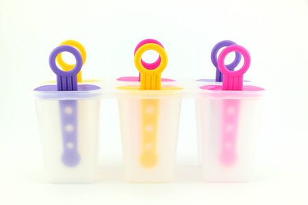 Home made ice cream for everyone in the family, price 20 bahtの写真素材
