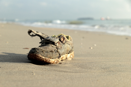 Floating in the sea for a long timeの写真素材