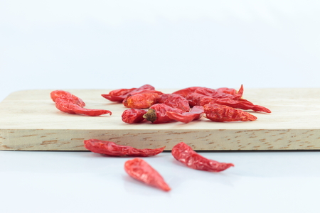 Dried chilli and brought life cookingの写真素材