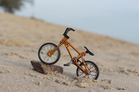 mini bicycle toy nature songkhlaの写真素材