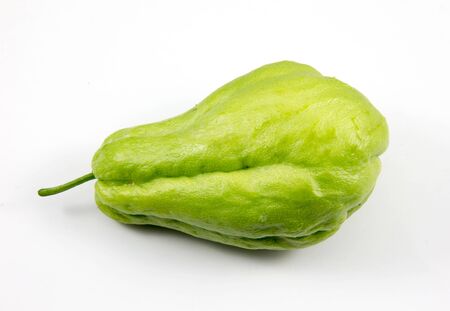 Chayote isolatedの写真素材