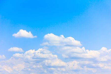 cloud and blue skyの写真素材