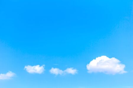 cloud and blue skyの写真素材