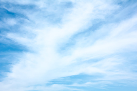 cloud on blue skyの写真素材
