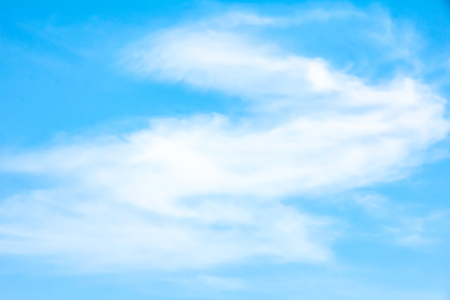 cloud on blue skyの写真素材
