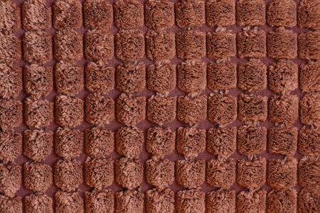 Brown Rough Fabric Textureの写真素材