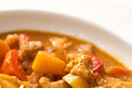 Delicious pork curry の写真素材