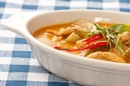 Delicious Thai panang curryの写真素材