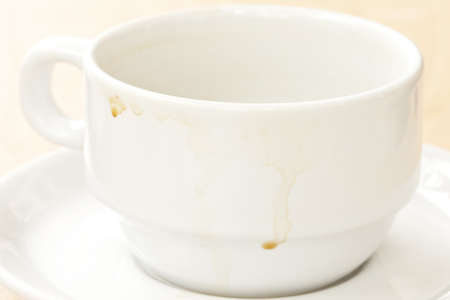 Cup of coffee after drink