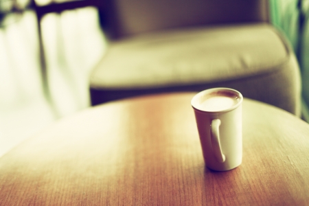 Hot coffeeの写真素材