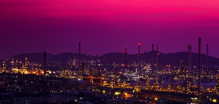 Refinery plantの写真素材